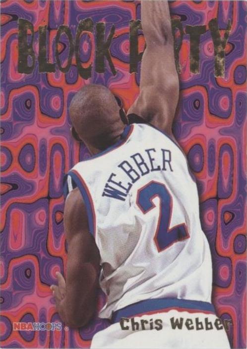 1995-96 NBA обручи - Крис Уэббер #23