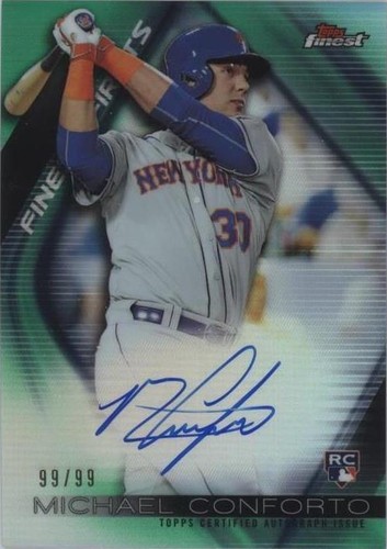 2016 Topps Finest - Michael Conforto #FFA-MC