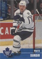 1999-00 In the Game Be A Player Memorabilia - Mats Sundin #233
