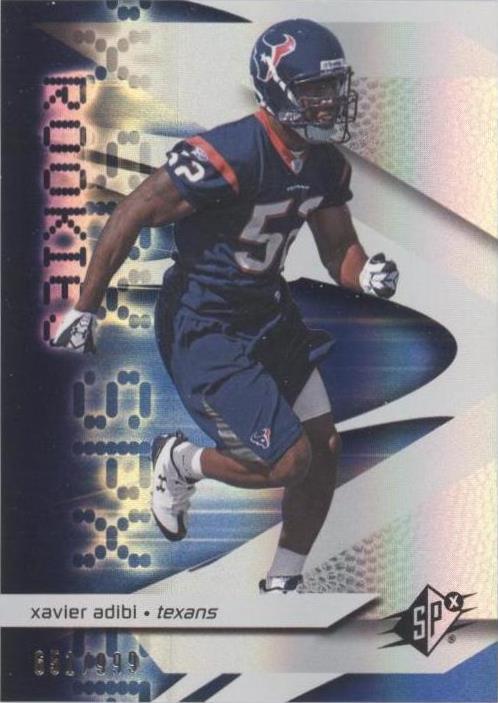 2008 SPx Xavier Adibi #150