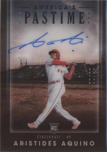 Aristides Aquino Topps Inception 直筆サイン 2020 Topps Inception Autograph Patch ARISTIDES AQUINO #IAP
