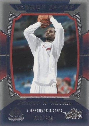 2004-05 SP Game Used - LeBron James #149