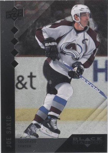 2009-10 Upper Deck Black Diamond - Joe Sakic #183