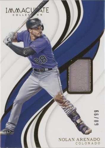 2019 Panini Immaculate Collection - Nolan Arenado #64