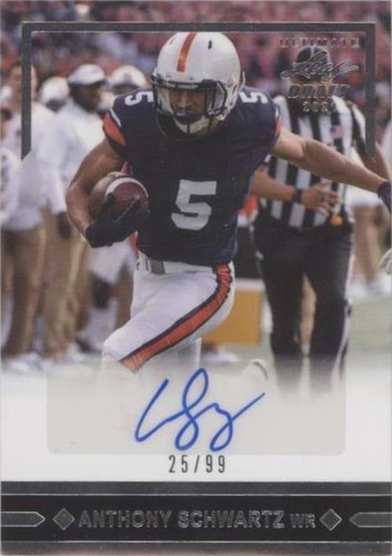 2021 Leaf Ultimate Draft Anthony Schwartz #GLR-AS1