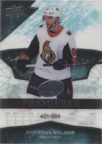 2018-19 Upper Deck Ice - Christian Wolanin #93