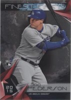 2015 Topps Finest - Joc Pederson #FF-1