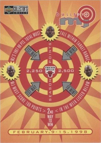 1997-98 Upper Deck Collector's Choice - Michael Jordan #B6