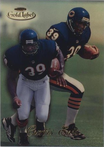 1998 Topps Gold Label Curtis Enis #8