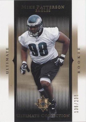 2005 Ultimate Collection Mike Patterson #131