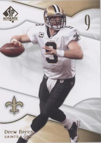 2009 SP Authentic Drew Brees #83