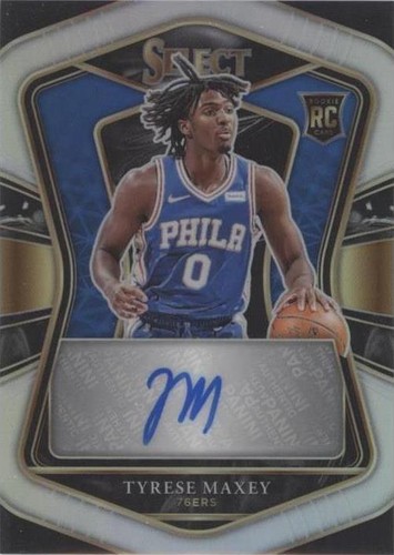 2020-21 Panini Select - Tyrese Maxey #RS-MAX
