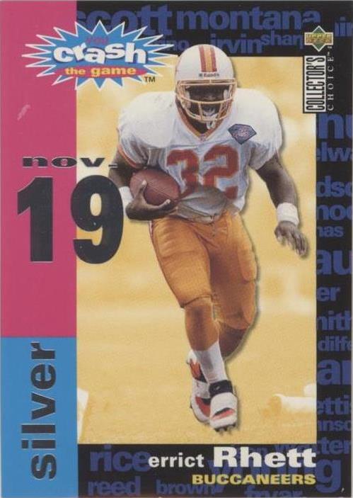 1995 Upper Deck Collector's Choice Errict Rhett #C20
