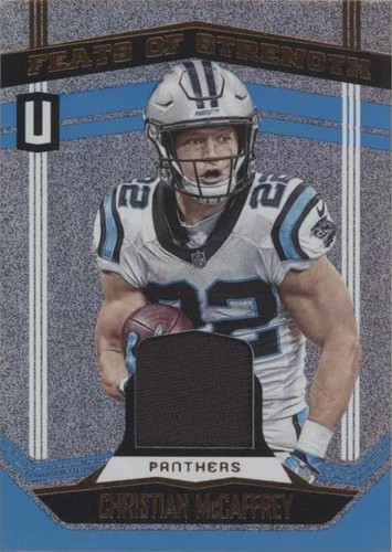 2019 Panini Unparalleled Christian McCaffrey #FS-CM