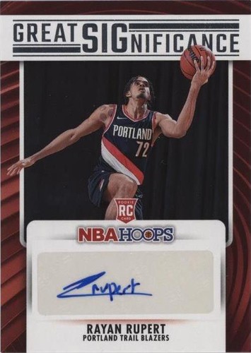 2023-24 Panini NBA Hoops - Rayan Rupert #GS-RUP