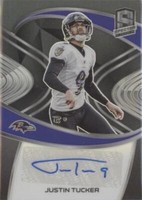 2021 Panini Spectra Justin Tucker #SIG-JT