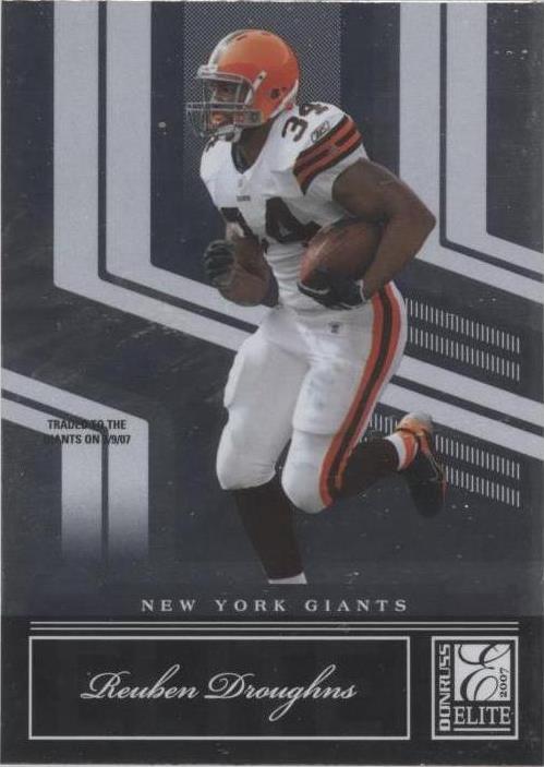 2007 Donruss Elite Reuben Droughns #26