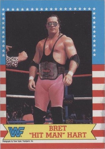1987 O-Pee-Chee WWF - Bret Hart #1