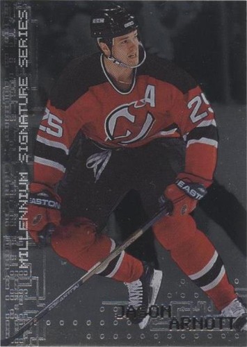1999-00 In the Game Be A Player Millennium Signature Series - Jason Arnott #148