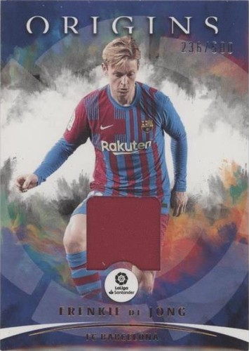 Frenkie De Jong RC 2021-22 Chronicles Spectra BARCELONA Purple