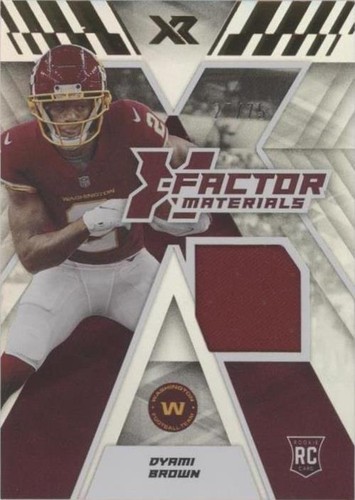 2021 Panini XR Dyami Brown #XFM-DBR