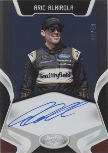 2018 Panini Certified - Aric Almirola #CS-AA