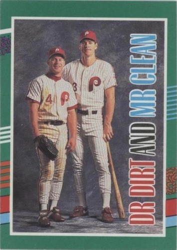 1991 Donruss - Dale Murphy Lenny Dykstra #744