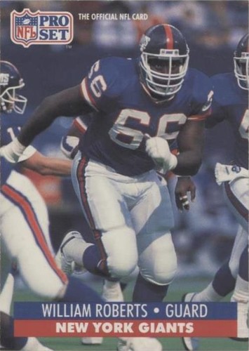 1991 Pro Set William Roberts #600