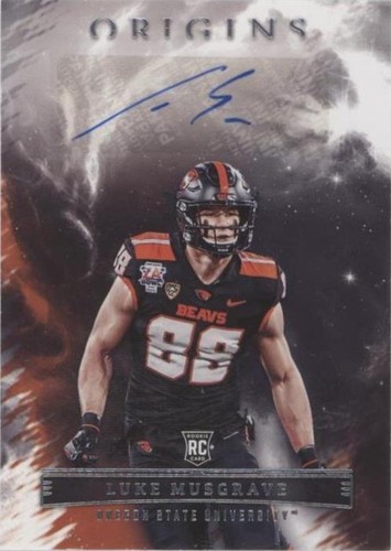 2023 Panini Chronicles Draft Picks Luke Musgrave #OA-LMU