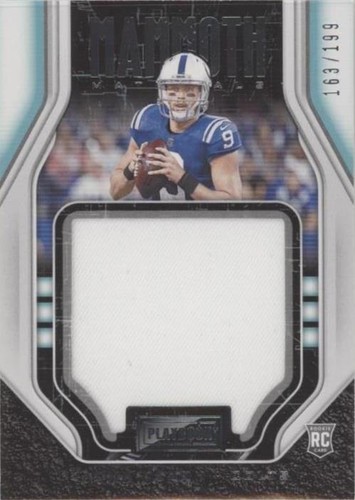 2020 Panini Playbook Jacob Eason #MM-JE