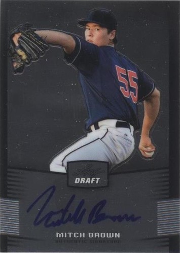 2012 Leaf Metal Draft - Mitch Brown #BA-MB1