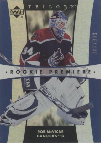 2005-06 Upper Deck Trilogy - Rob Mcvicar #314