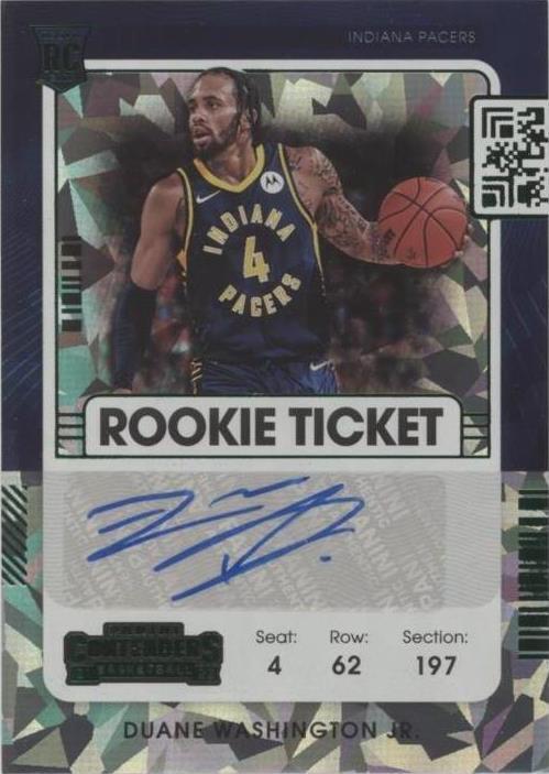 2021-22 Panini Contenders - Duane Washington Jr. #155