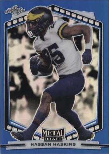 2022 Leaf Draft Hassan Haskins #B-HH2