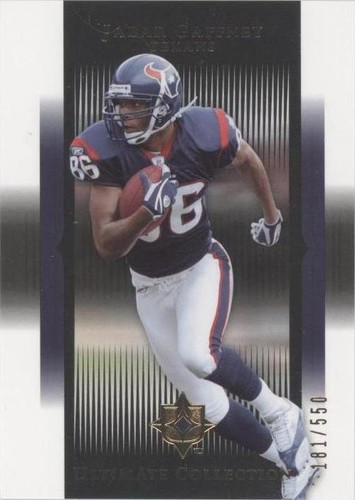 2005 Ultimate Collection Jabar Gaffney #280