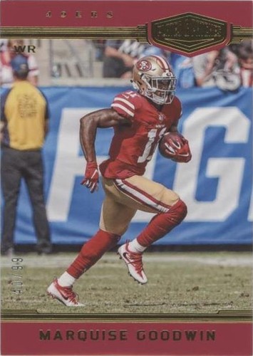 2018 Panini Plates & Patches Marquise Goodwin #174