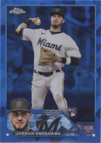 2023 Topps Chrome Sapphire Edition - Jordan Groshans #386