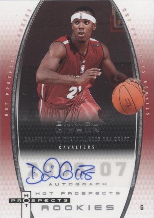 2006-07 Fleer Hot Prospects - Дэниел Гибсон No96