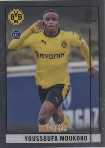 2020-21 Topps Merlin Collection Chrome UCL Soccer Trading Cards