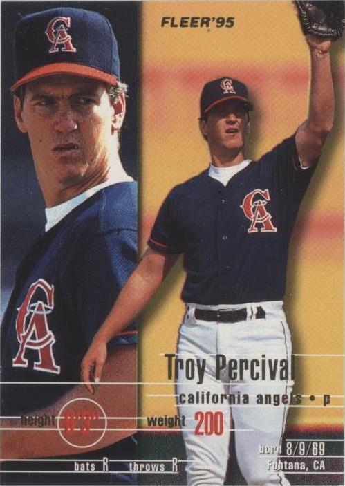 Fleer 1995 - Troy Percival #233