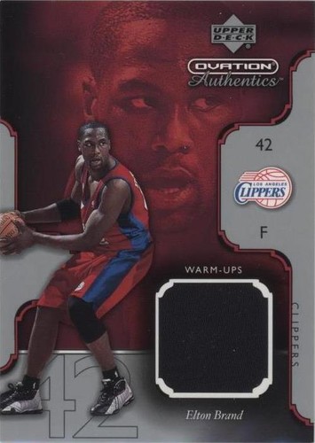2002-03 Upper Deck Ovation - Elton Brand #EB-W