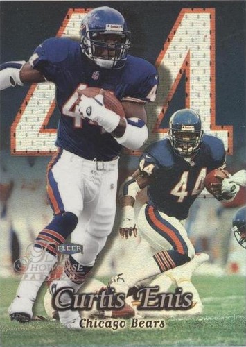 1999 Flair Showcase Curtis Enis #50