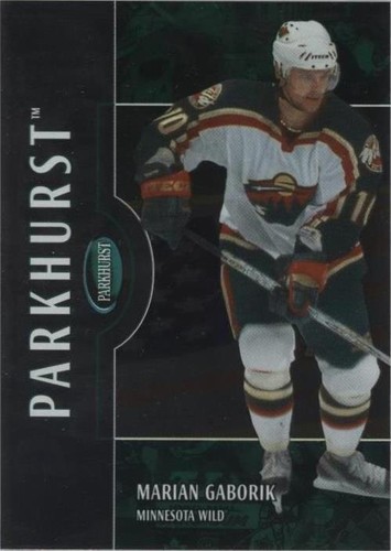 2002-03 In the Game Parkhurst - Marian Gaborik #107