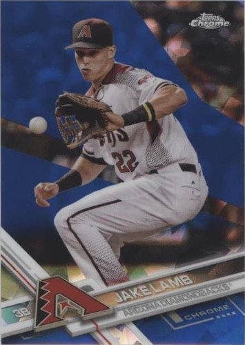 2017 Topps Chrome Sapphire Edition - Jake Lamb #331