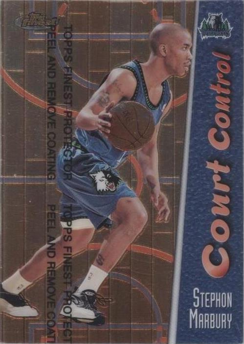 1998-99 Topps Finest - Stephon Marbury #CC5