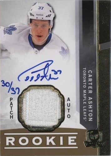 2012-13 Upper Deck The Cup - Carter Ashton #127