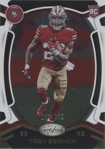 2021 Panini Certified Trey Sermon #124