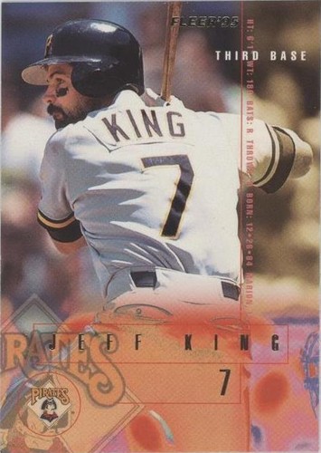1995 Fleer - Jeff King #480