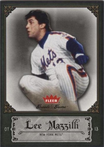 2006 Fleer Greats of the Game - Lee Mazzilli #58