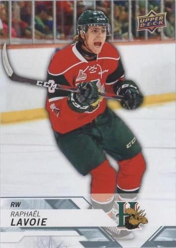 2018-19 Upper Deck CHL - Raphael Lavoie #70